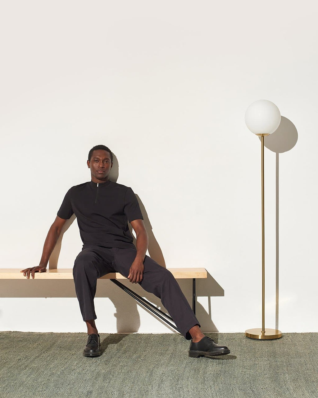 The Luna LED Floor Lamp-Smart Home Compatible