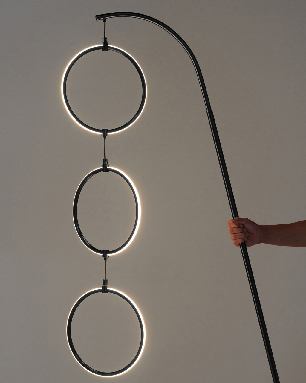 The Trio LED Floor Lamp-Dimmable Touch Control