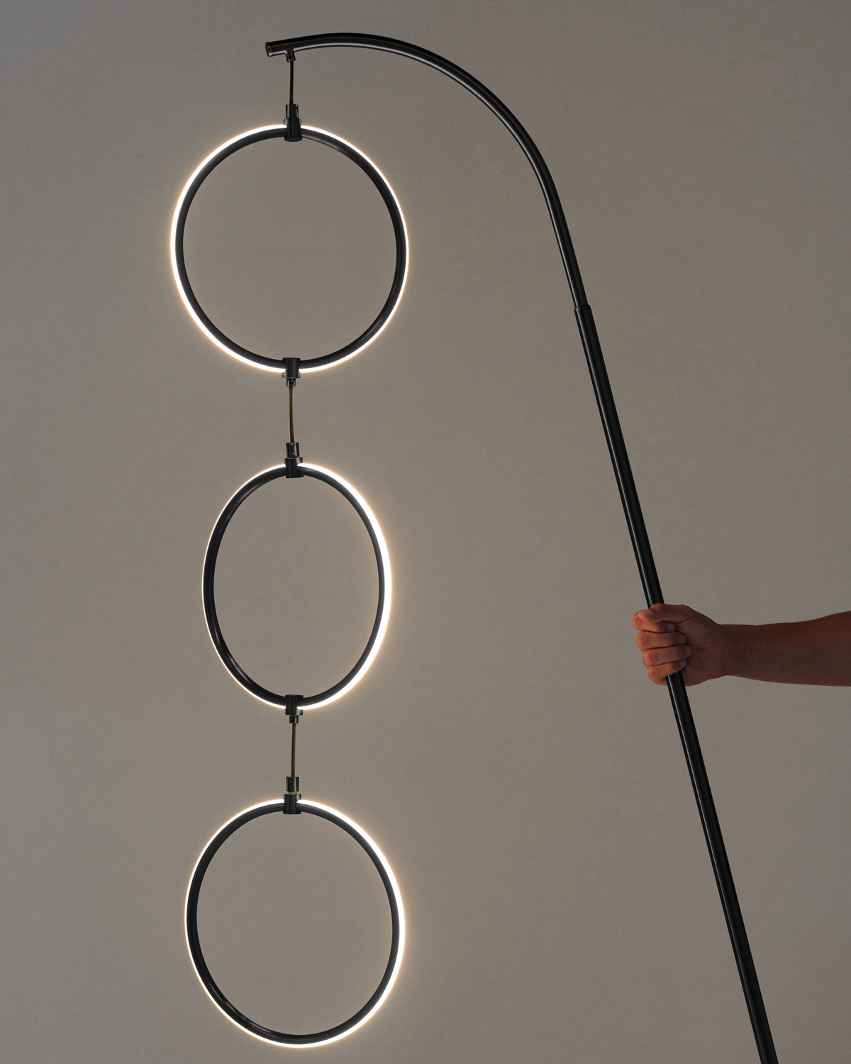The Trio LED Floor Lamp-Dimmable Touch Control