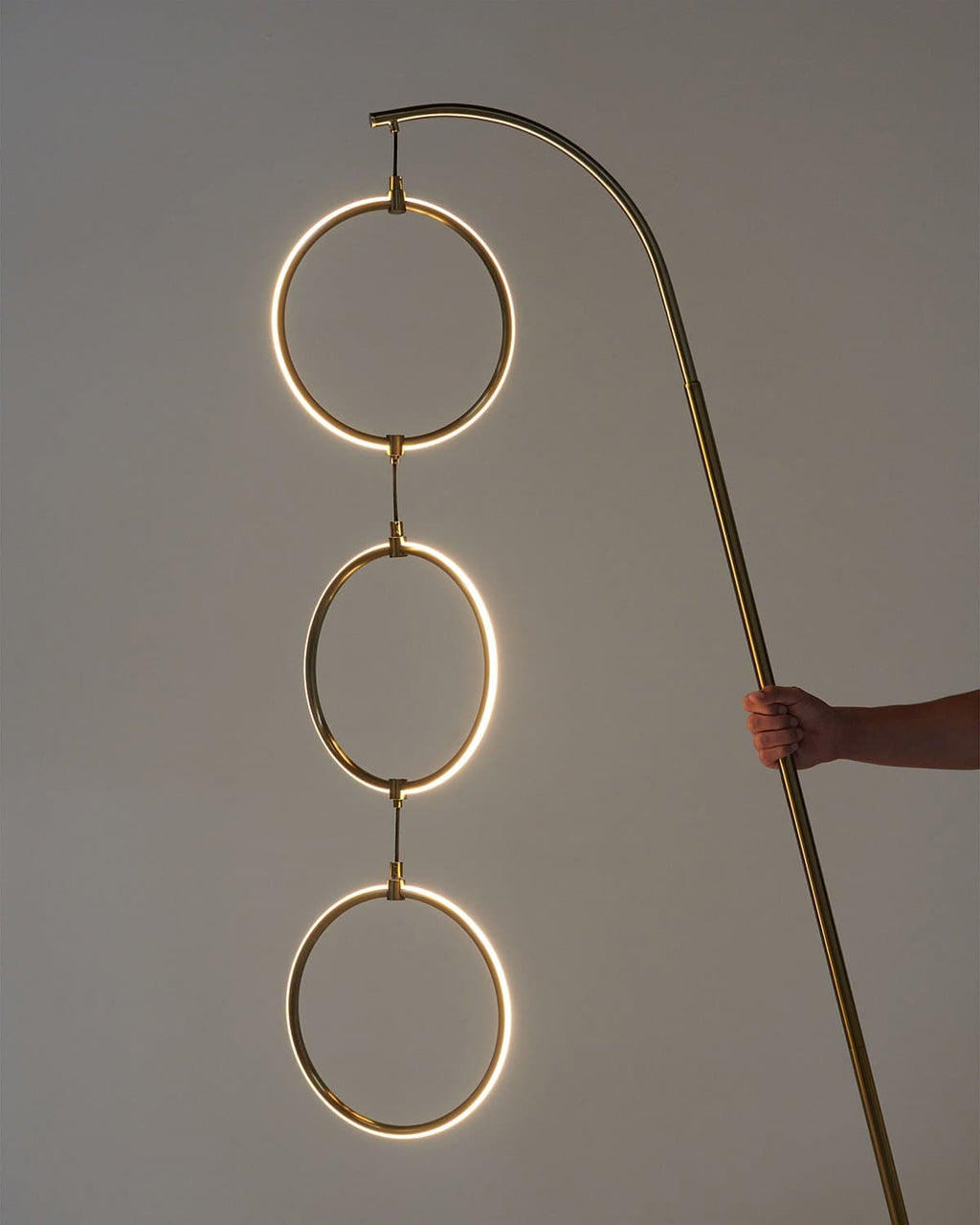 The Trio LED Floor Lamp-Dimmable Touch Control