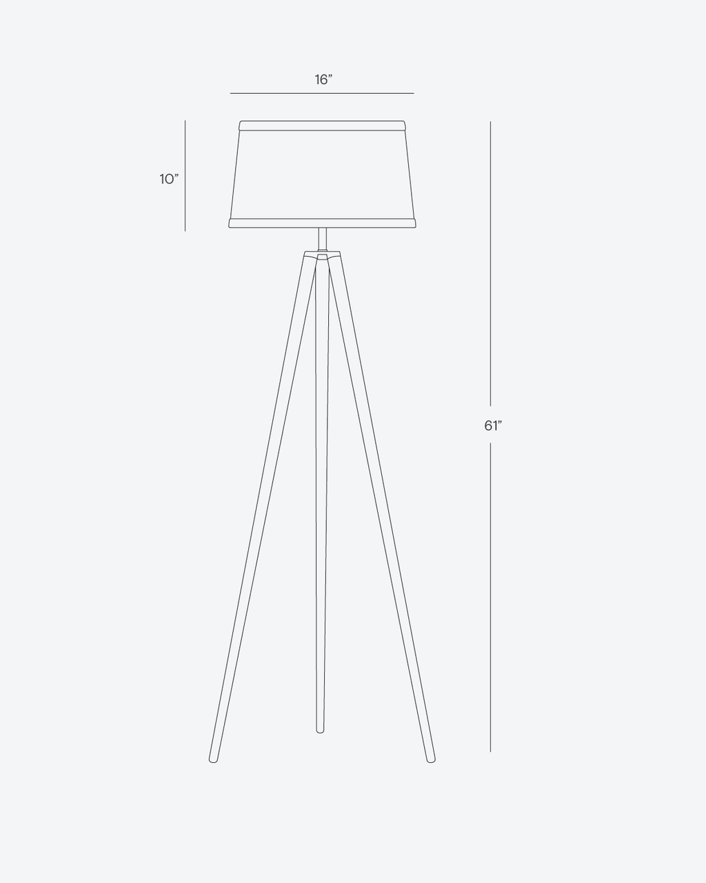 The Emma Floor Lamp-Eco-Friendly Bulb Included