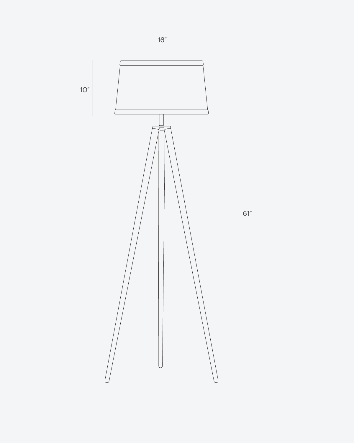The Emma Floor Lamp-Eco-Friendly Bulb Included