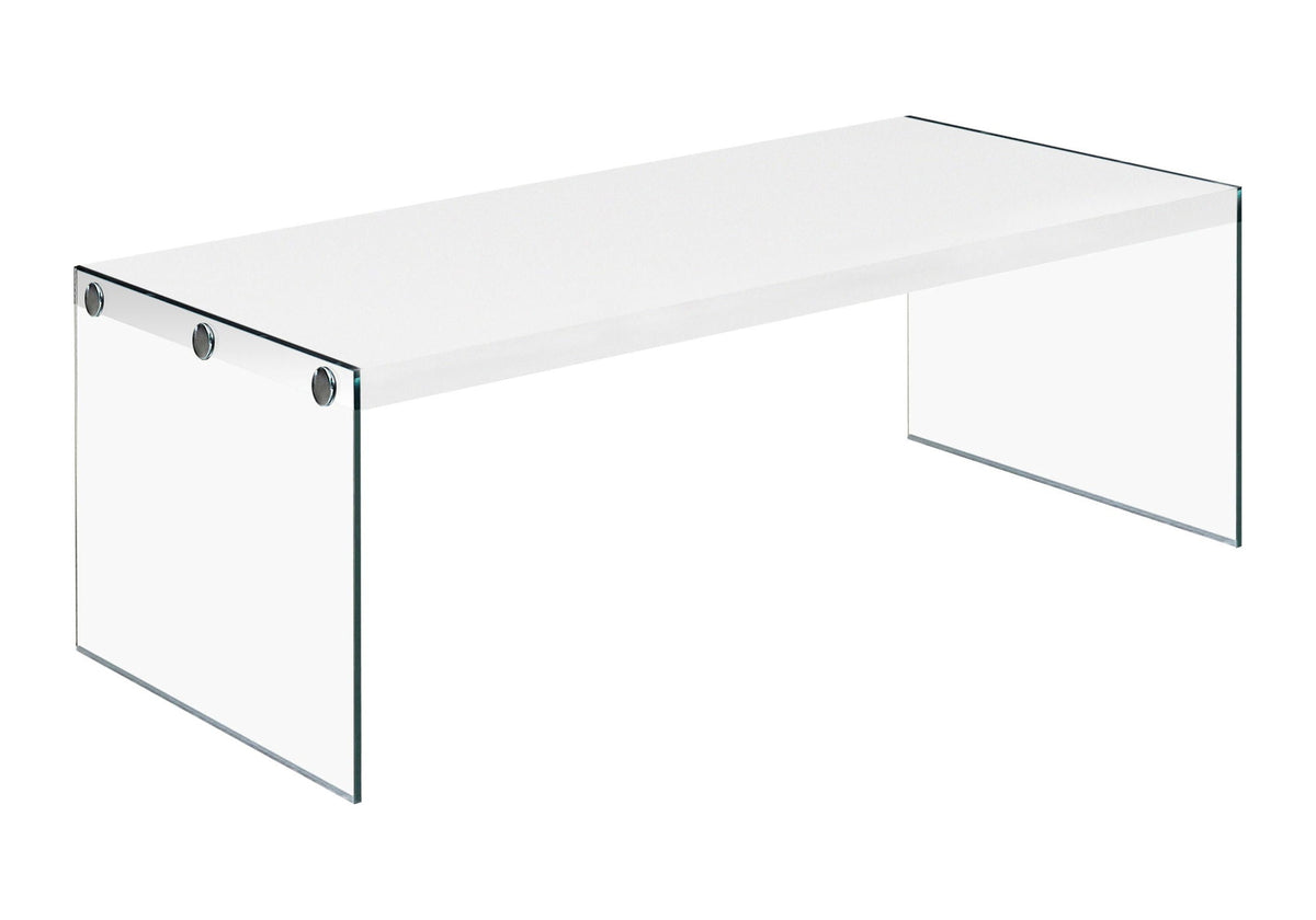 Rectangular Tempered Glass Coffee Table