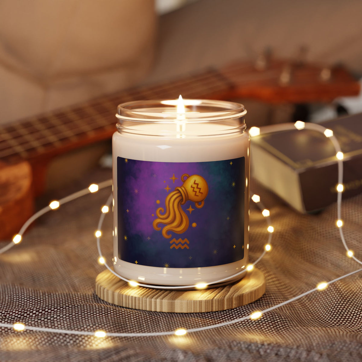 Aquarius Soy Candle – Independent & Inventive, 9 oz