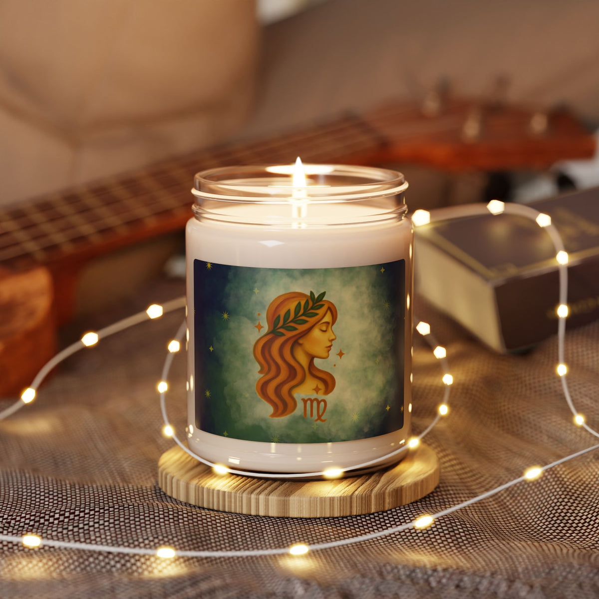 Virgo Soy Candle – Helpful & Analytical, 9 oz