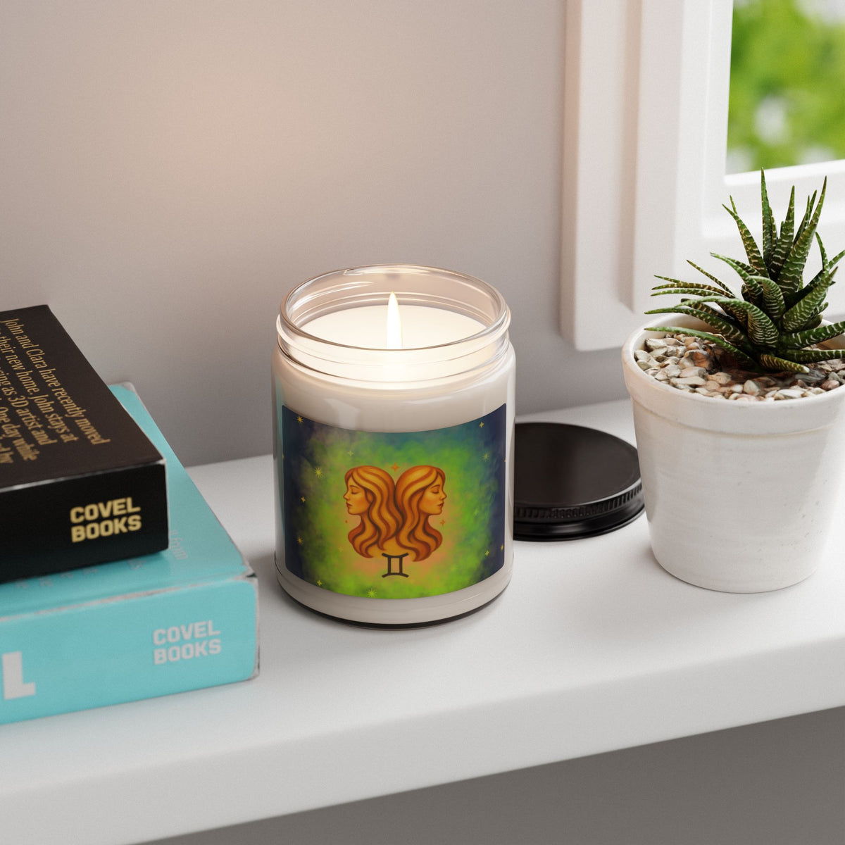 Gemini Soy Candle – Curious & Adaptable, 9 oz