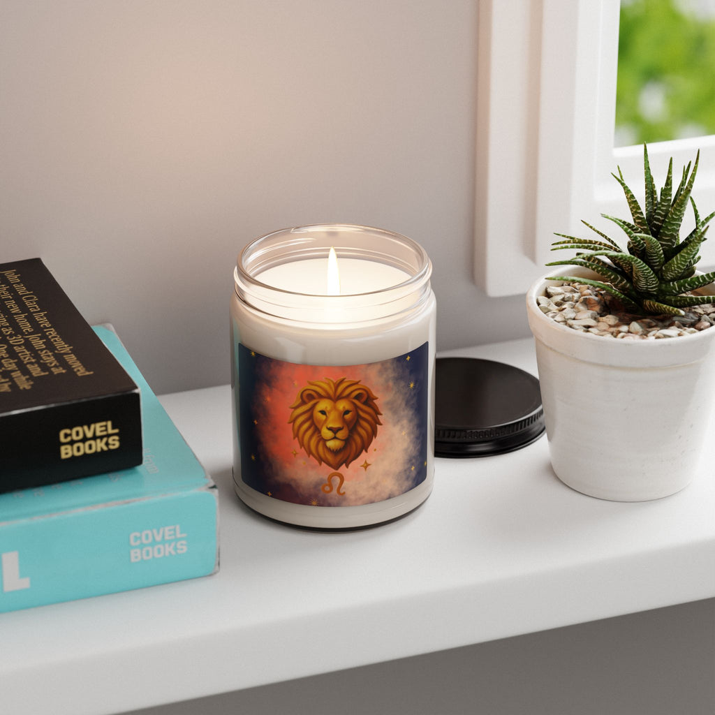Leo Soy Candle – Confident & Creative, 9 oz