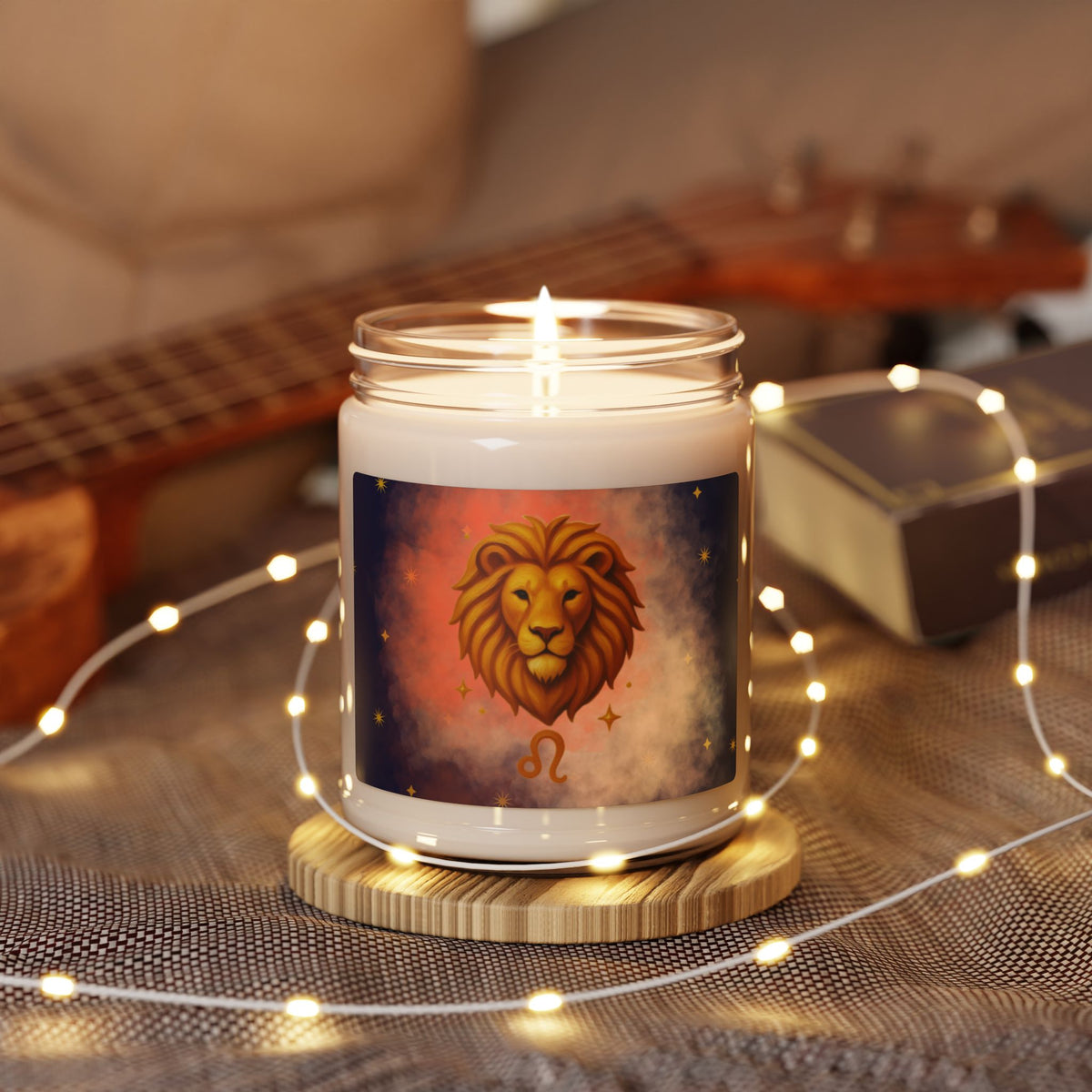 Leo Soy Candle – Confident & Creative, 9 oz