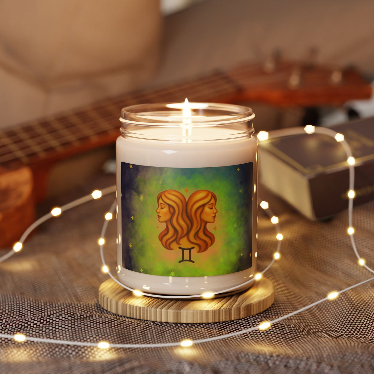 Gemini Soy Candle – Curious & Adaptable, 9 oz