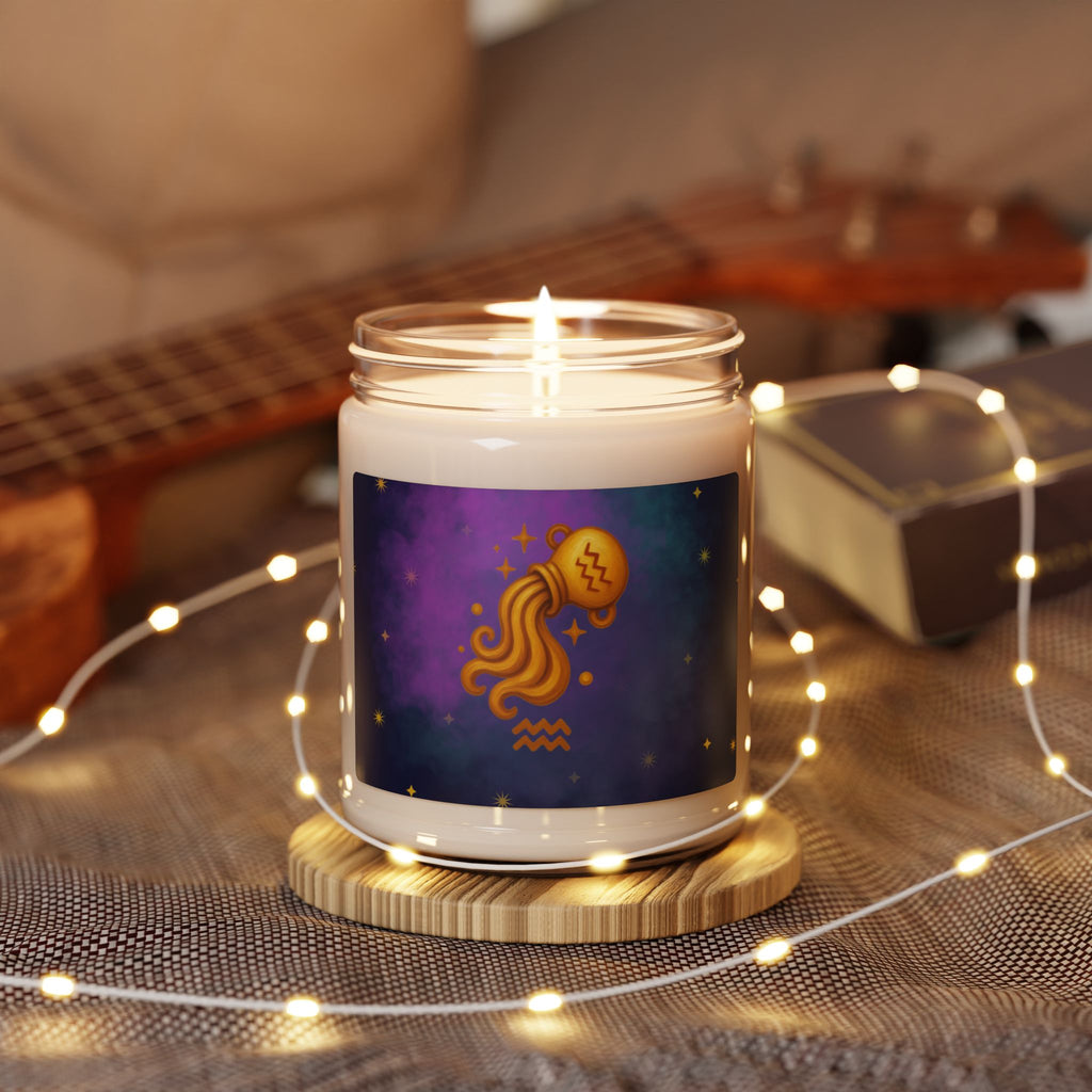 Aquarius Soy Candle – Independent & Inventive, 9 oz