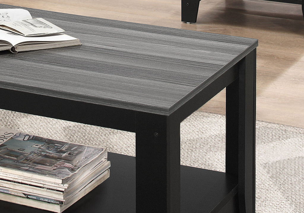 Black Metro Accent Table Set-1 Coffee Table & 2 End Tables