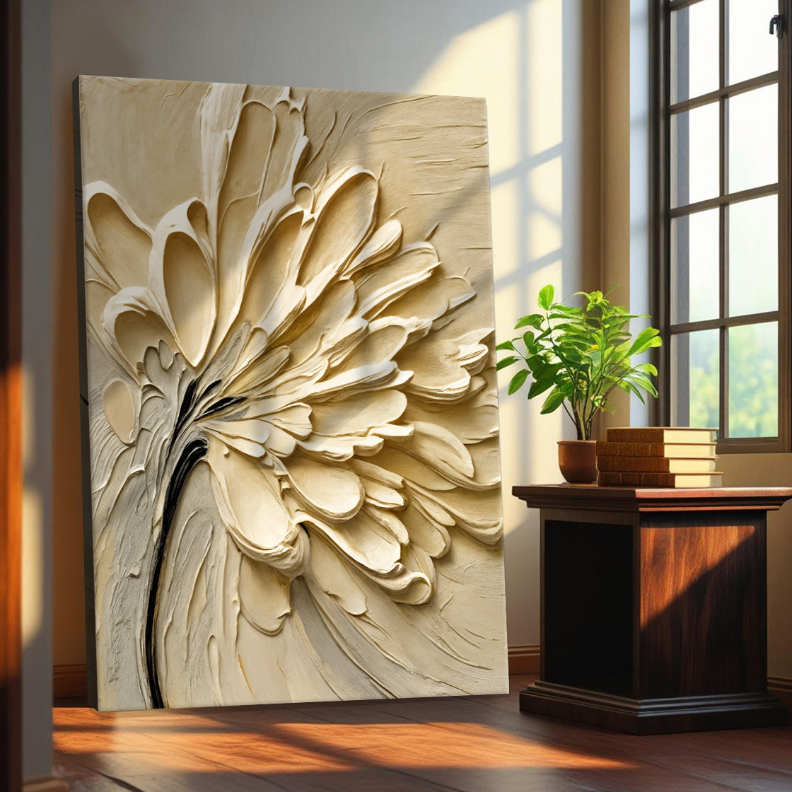 Flower Splatter- Wall Art