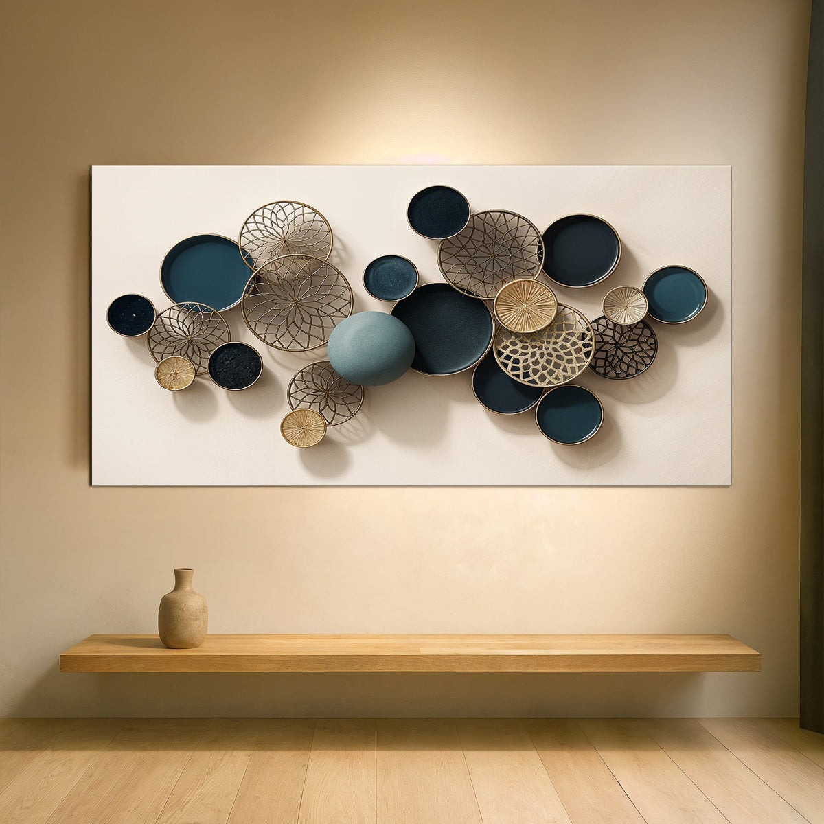 Lotus Leaf- Abstract Wall Art