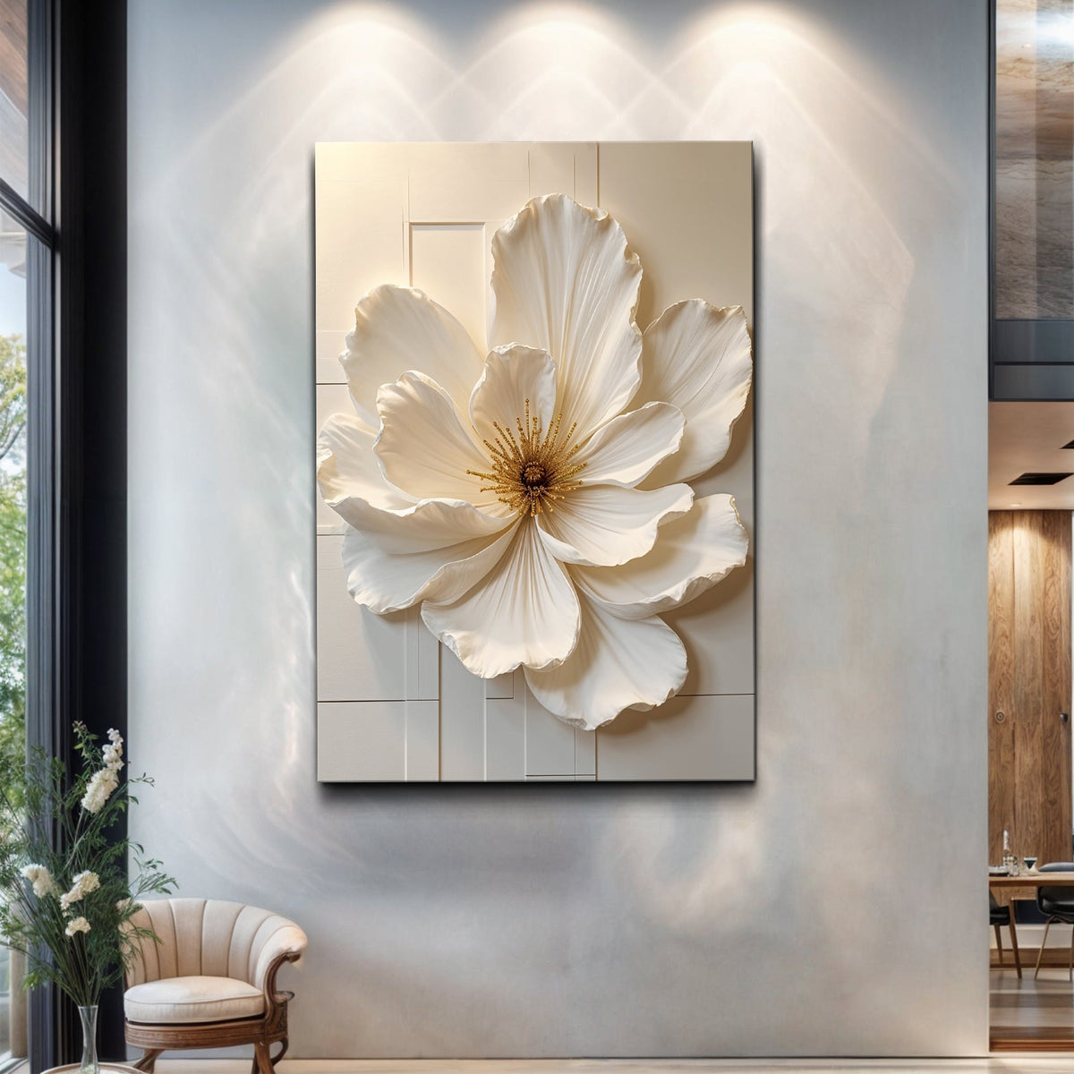 Modern Bloom Essence -Wall Art