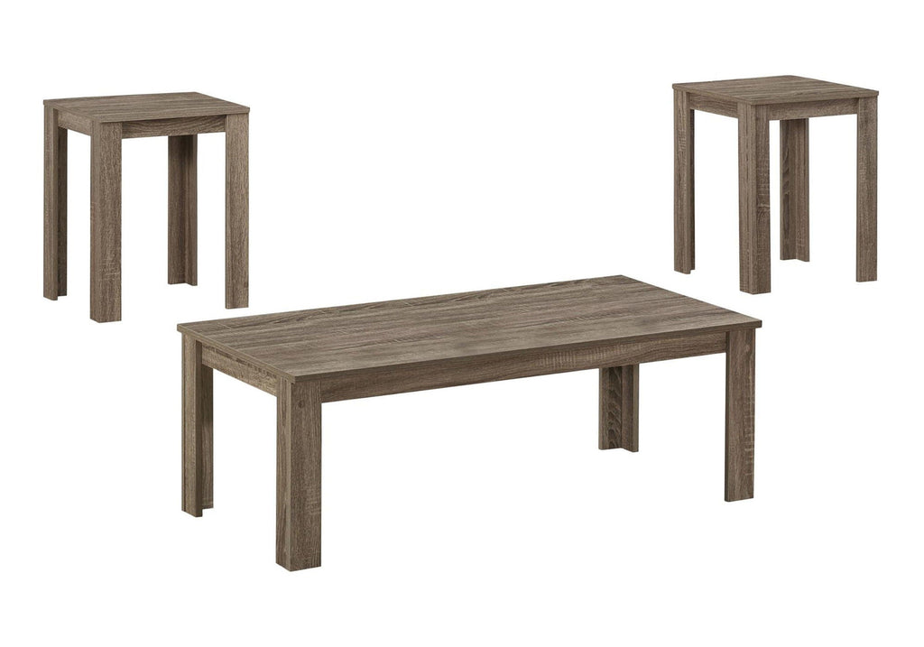 The Linear Accent Table Set-1 Coffee Table & 2 End Tables