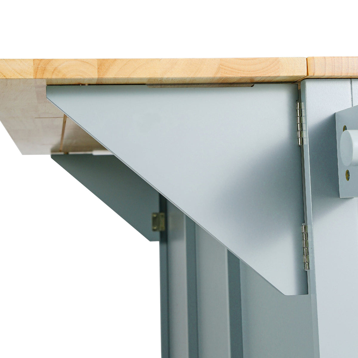 Drop-Leaf Countertop Kitchen Cart