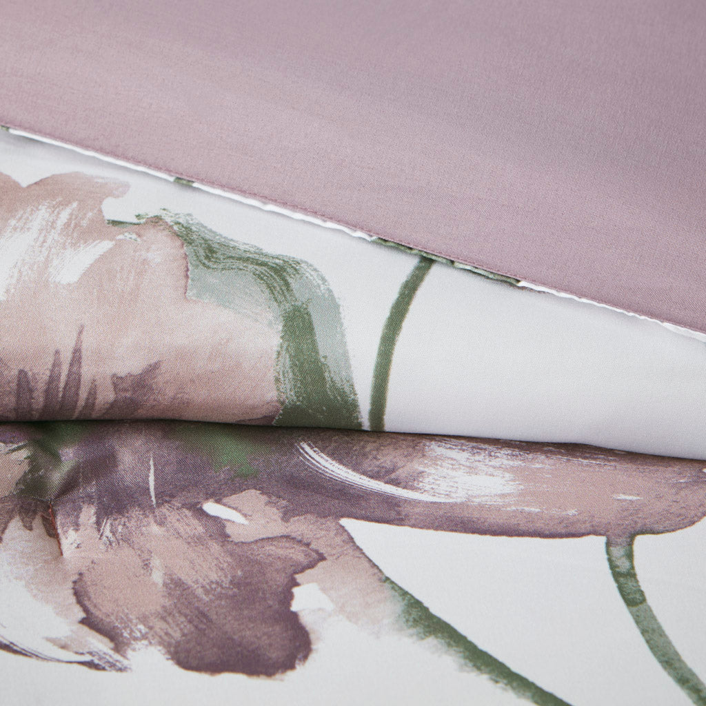 Floral Queen Comforter Set with Bed Sheets
