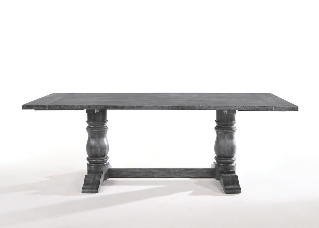 Leventis Weathered Dining Set with 6 Chairs