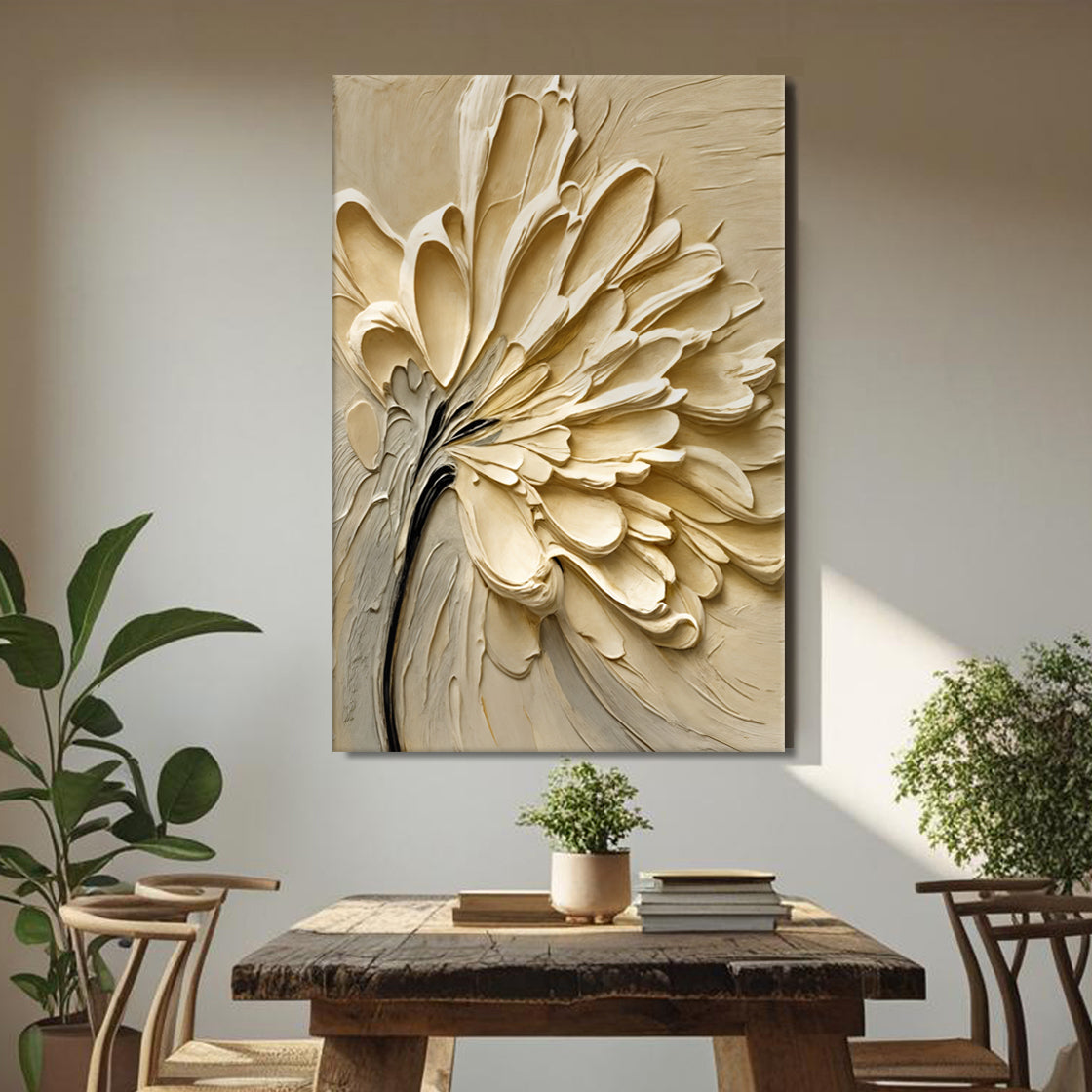 Flower Splatter- Wall Art