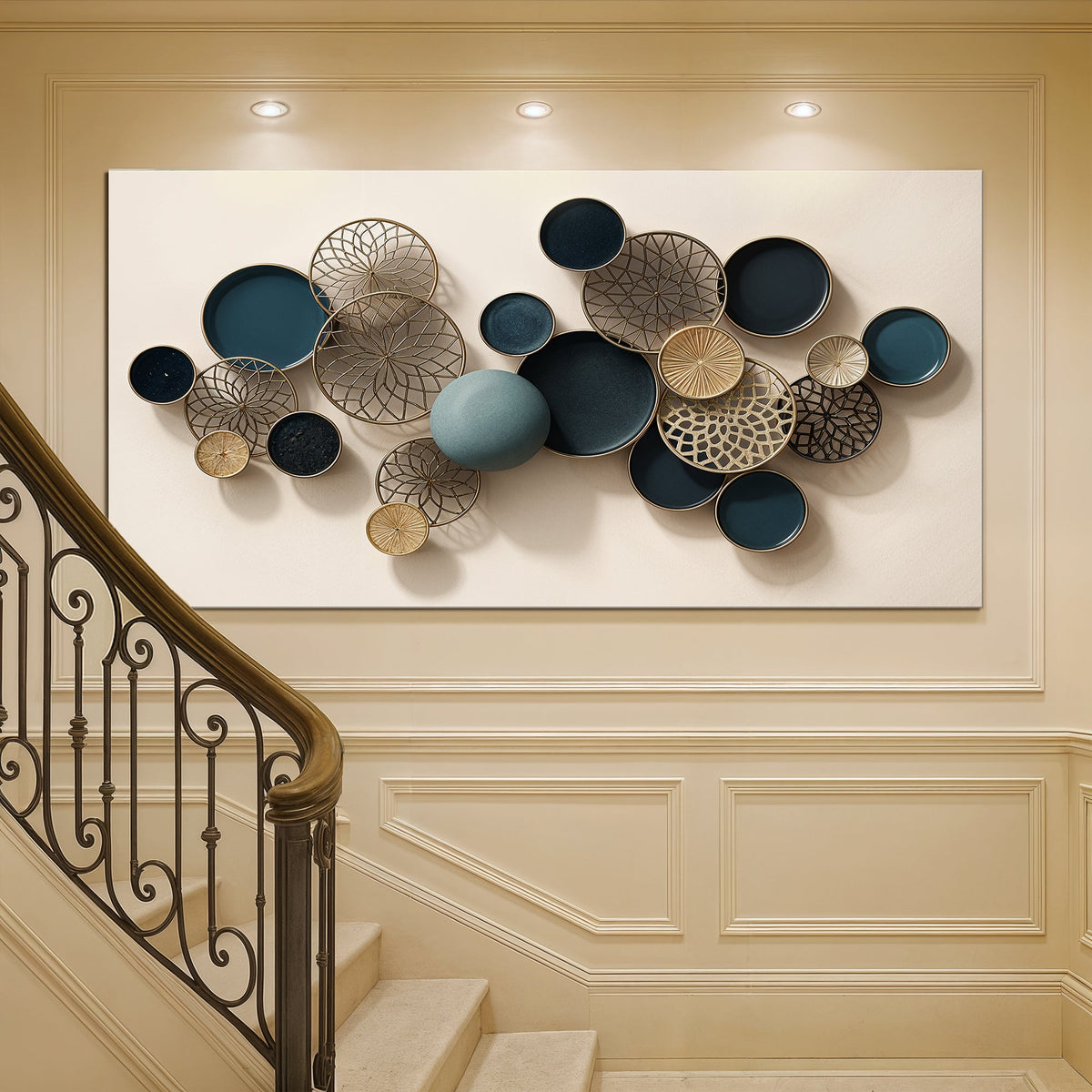 Lotus Leaf- Abstract Wall Art