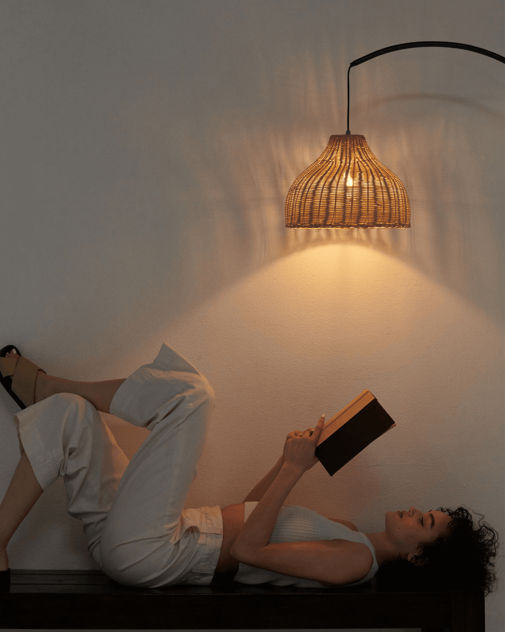 The Lark LED Floor Lamp-Touch Activated