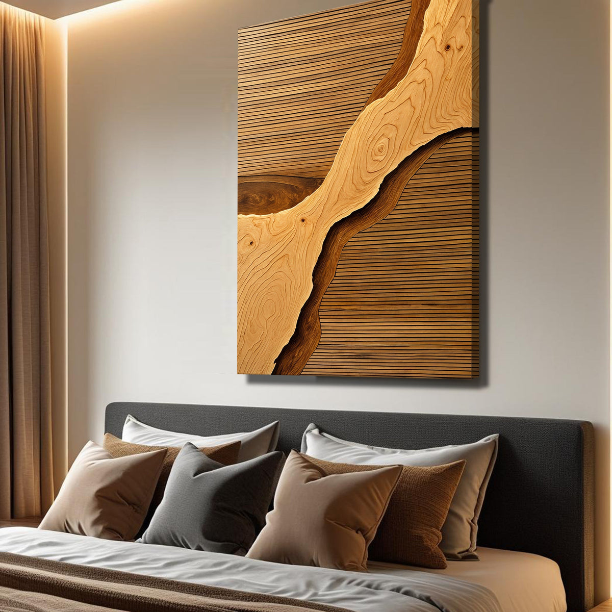 Wood Rift - Wall Art