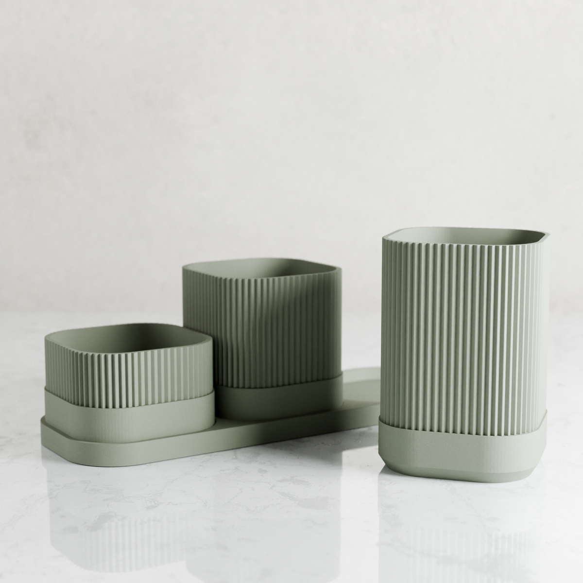 3 Piece Pencil Holder-Eco-Friendly Materials