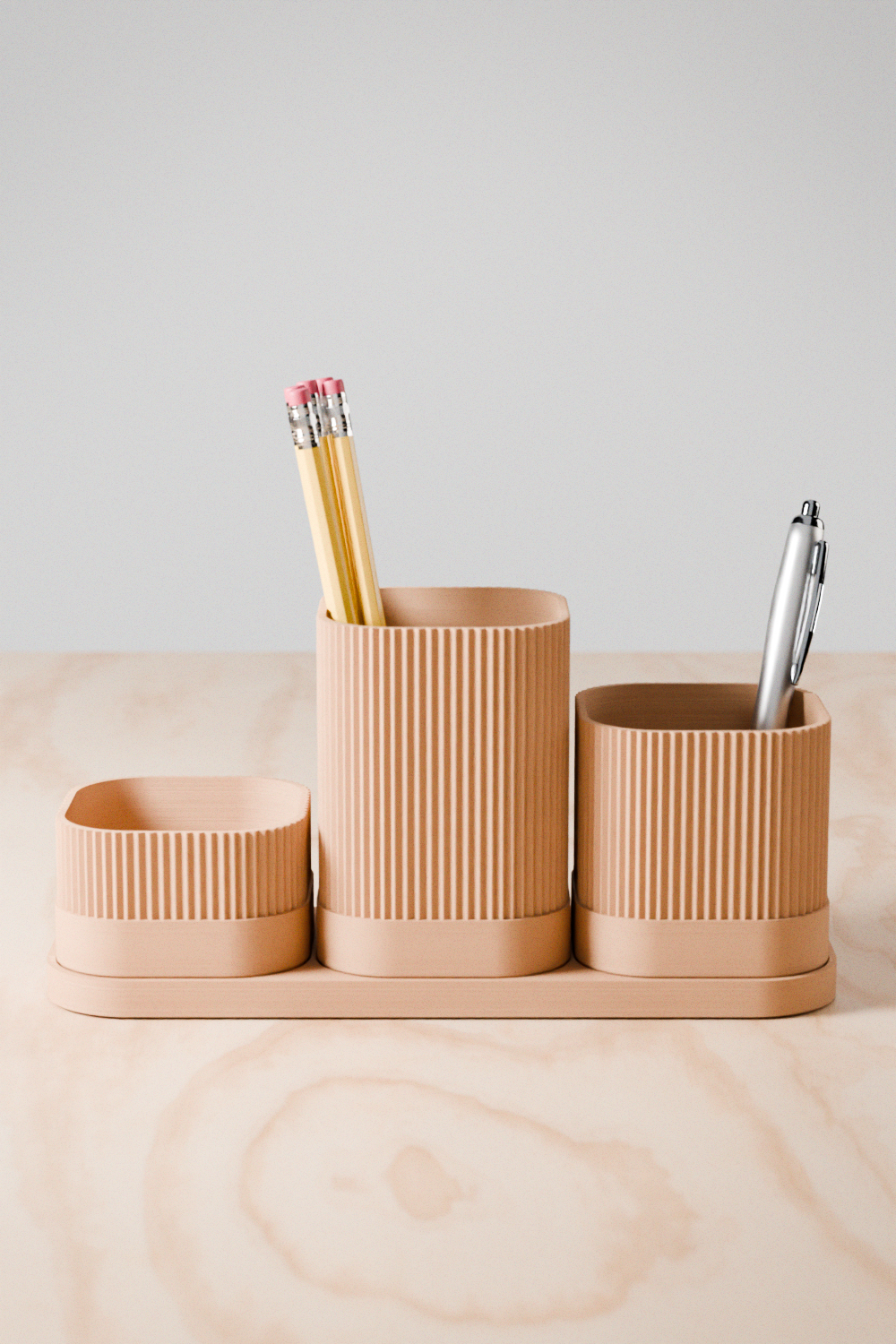 3 Piece Pencil Holder-Eco-Friendly Materials