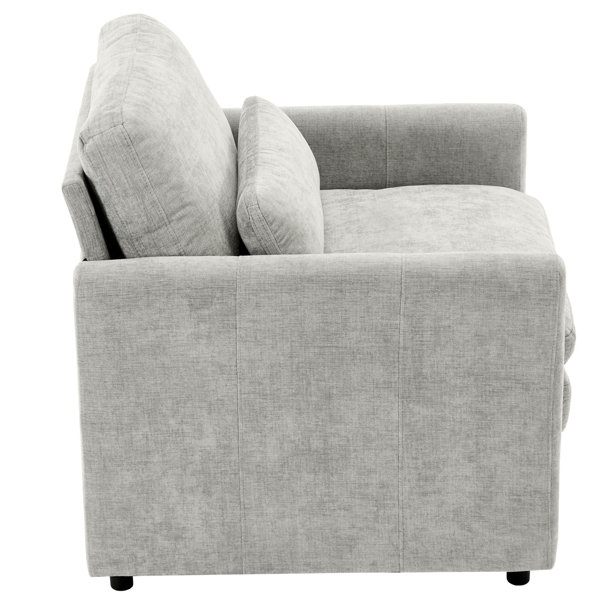 Cozy Upholstered Cushion Armchair