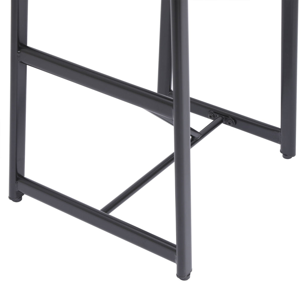 Modern Bar Stools with Backrest – Set of 3