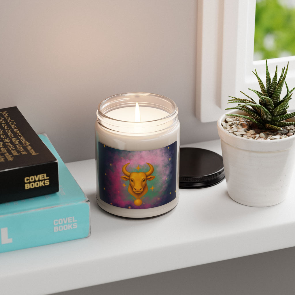 Taurus Soy Candle – Steady & Reliable, 9 oz
