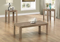 The Linear Accent Table Set-1 Coffee Table & 2 End Tables