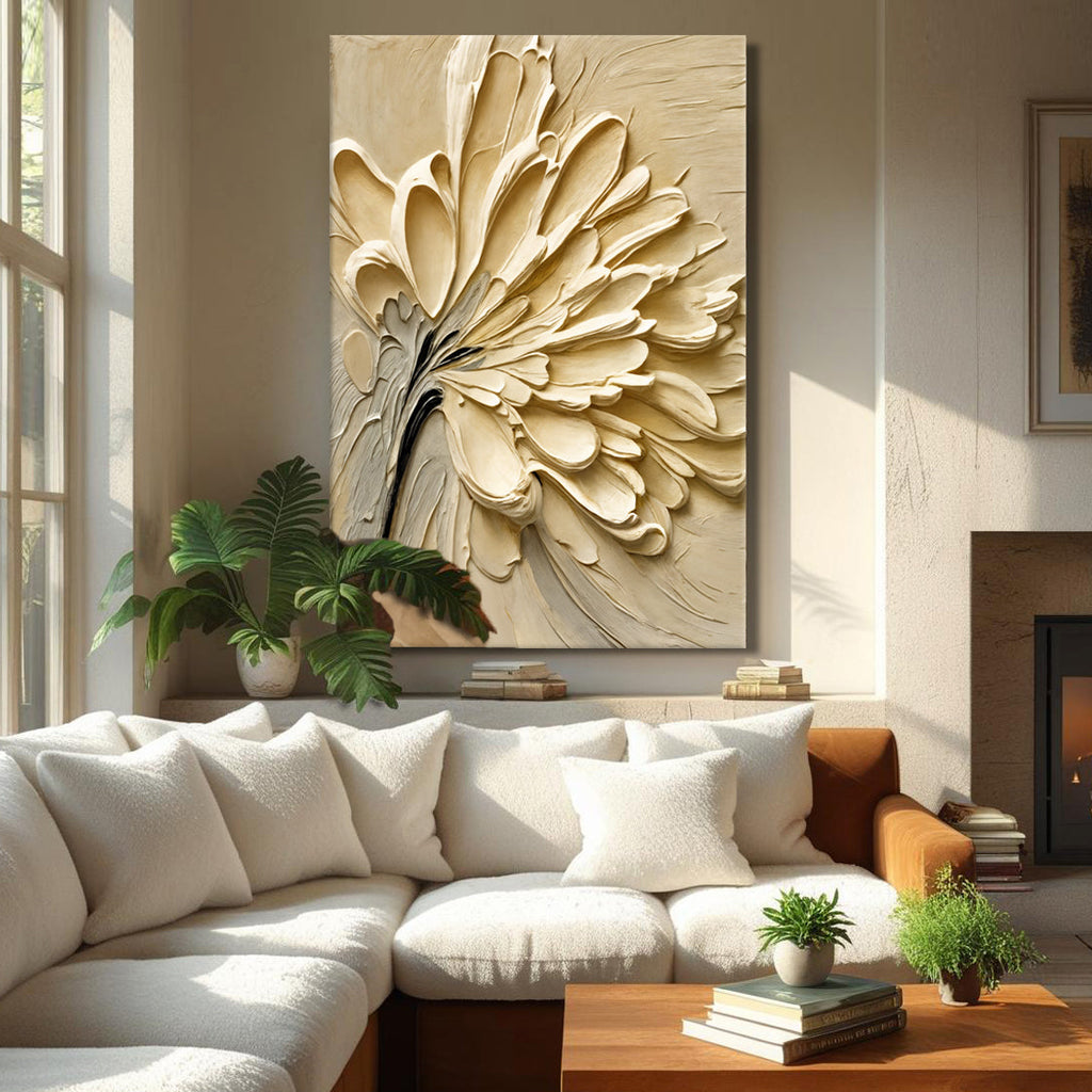 Flower Splatter- Wall Art