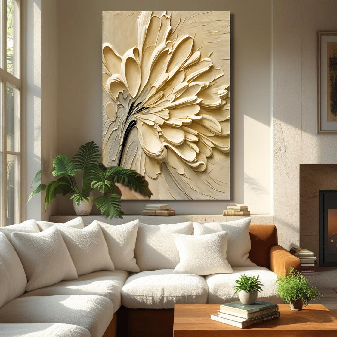 Flower Splatter- Wall Art