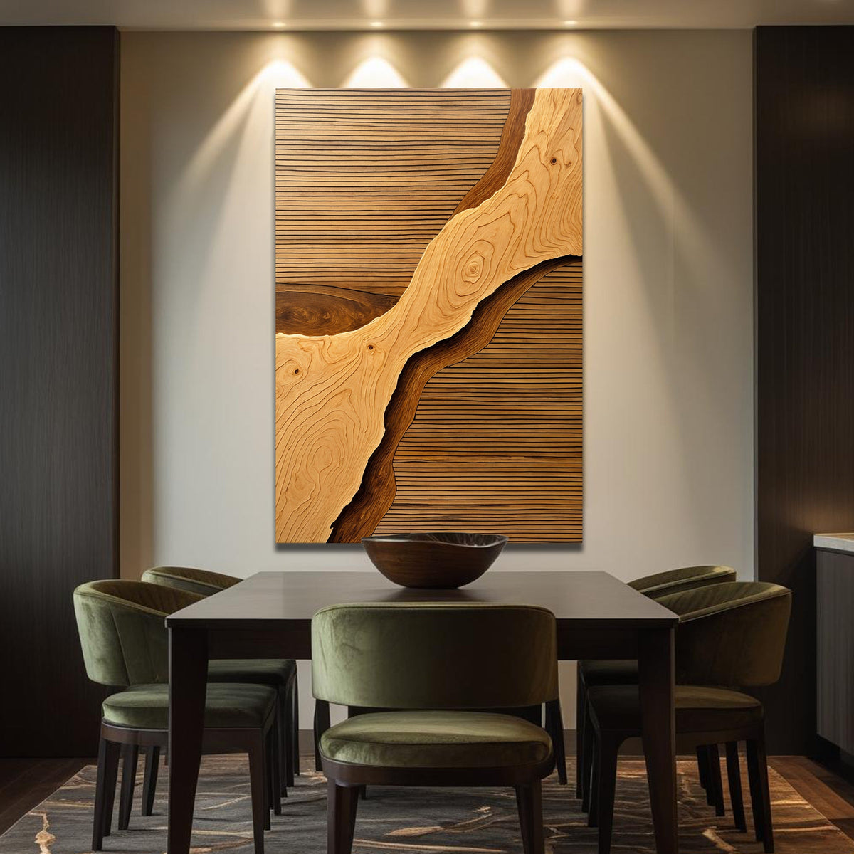 Wood Rift - Wall Art