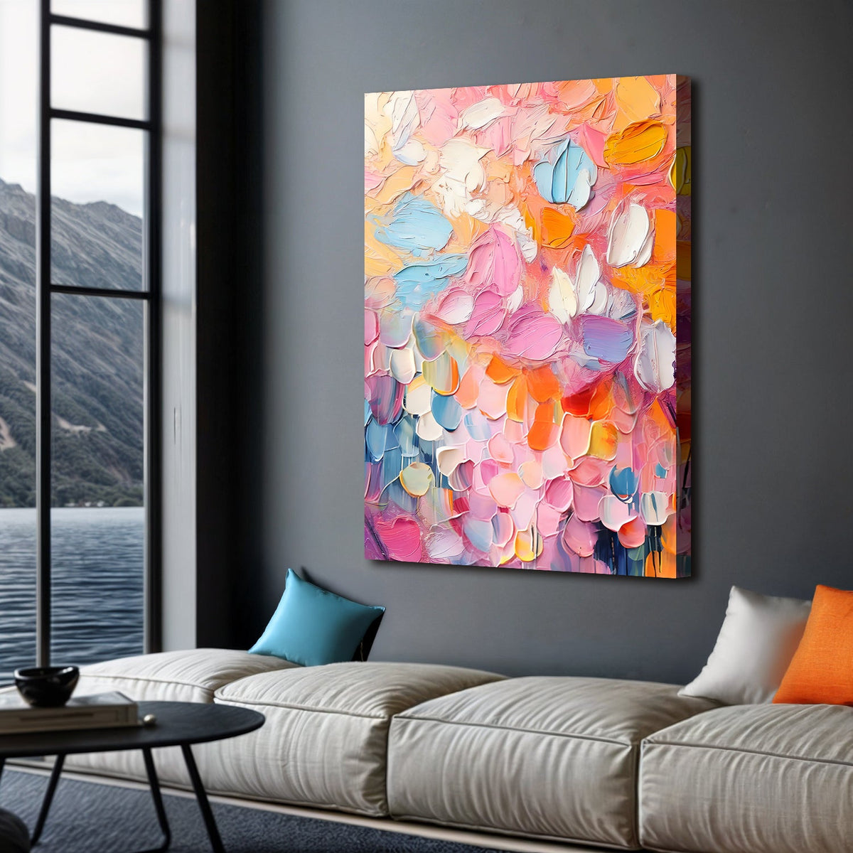 Blooming Rhapsody - Abstract Wall Art