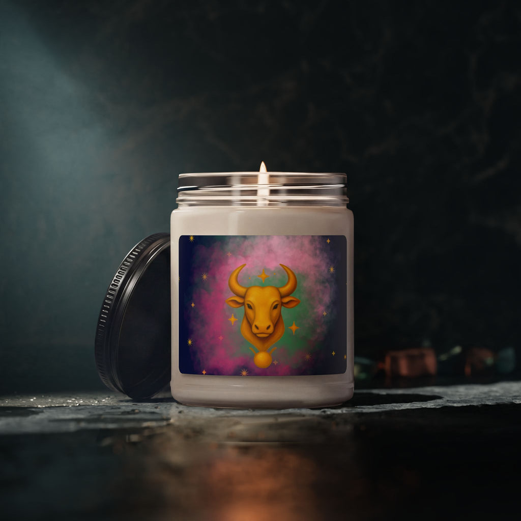 Taurus Soy Candle – Steady & Reliable, 9 oz