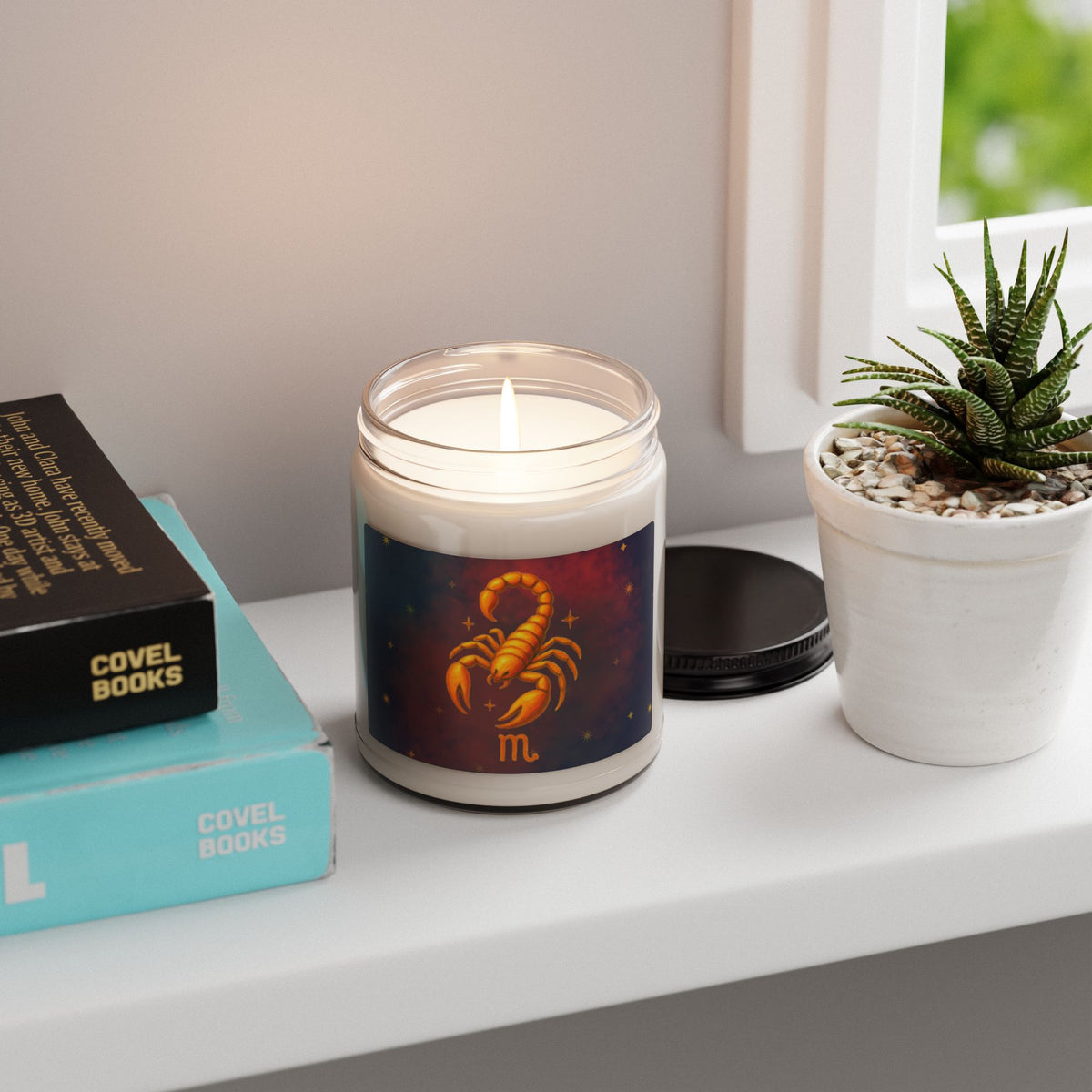 Scorpio Soy Candle – Intense & Loyal, 9 oz