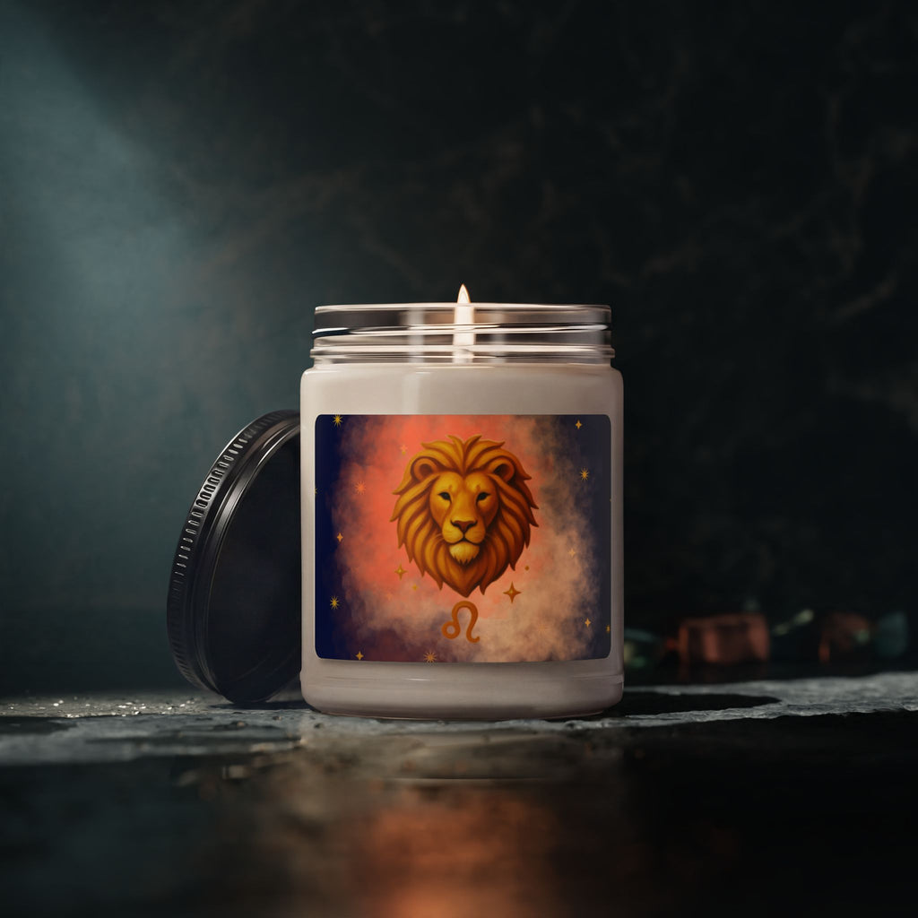 Leo Soy Candle – Confident & Creative, 9 oz