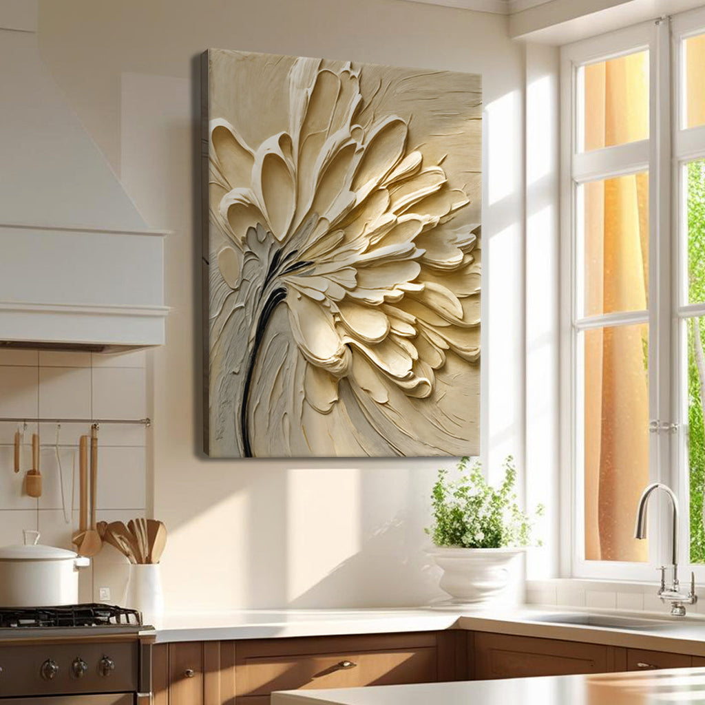 Flower Splatter- Wall Art