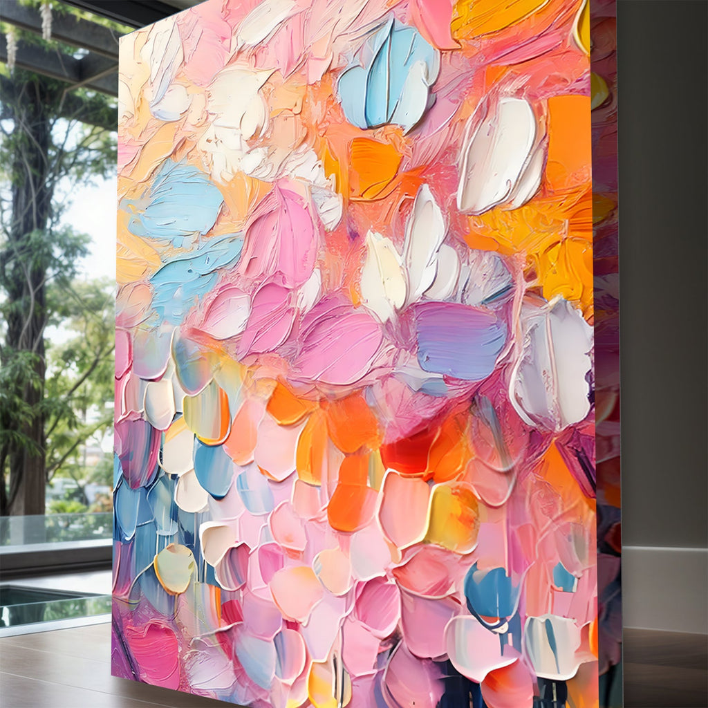 Blooming Rhapsody - Abstract Wall Art
