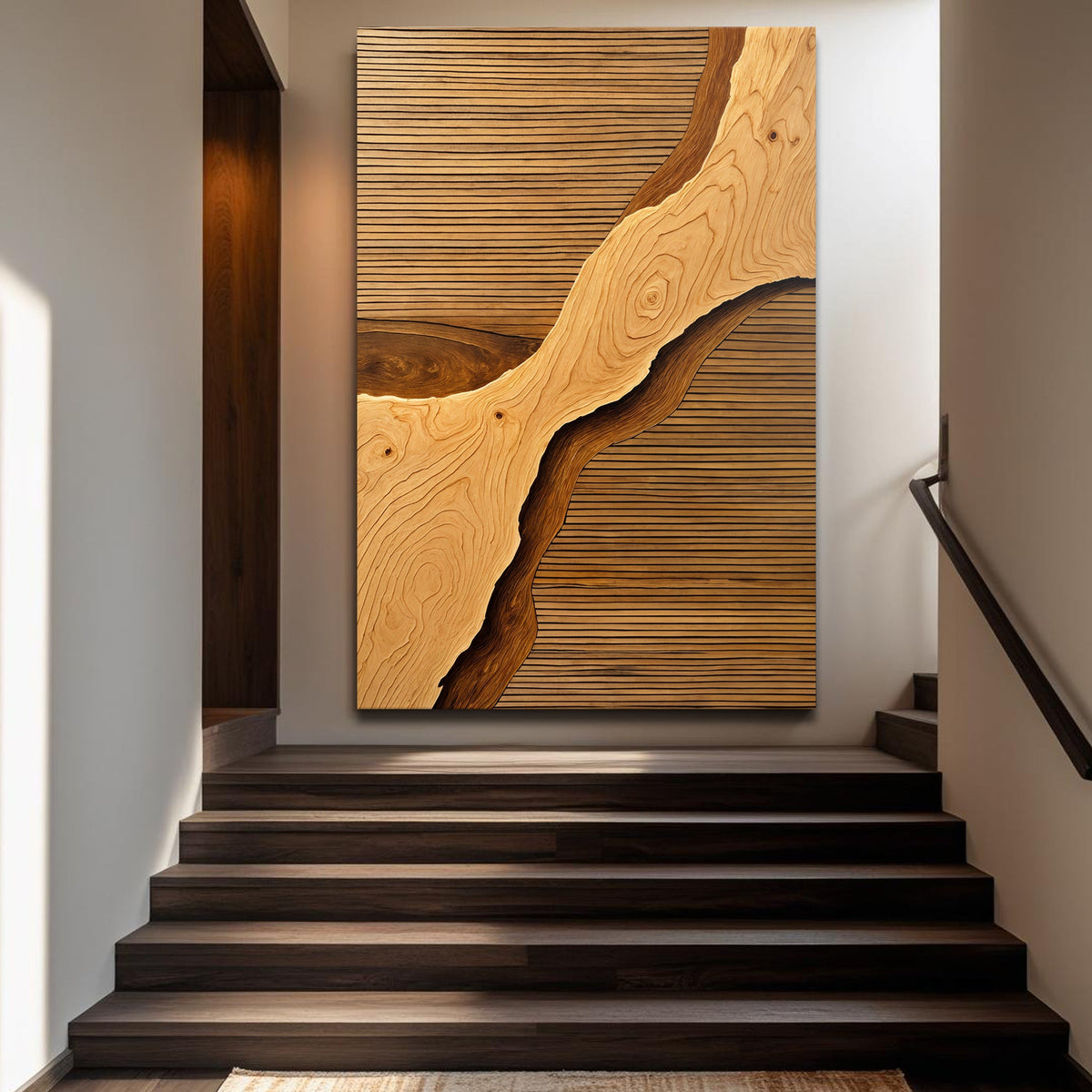 Wood Rift - Wall Art