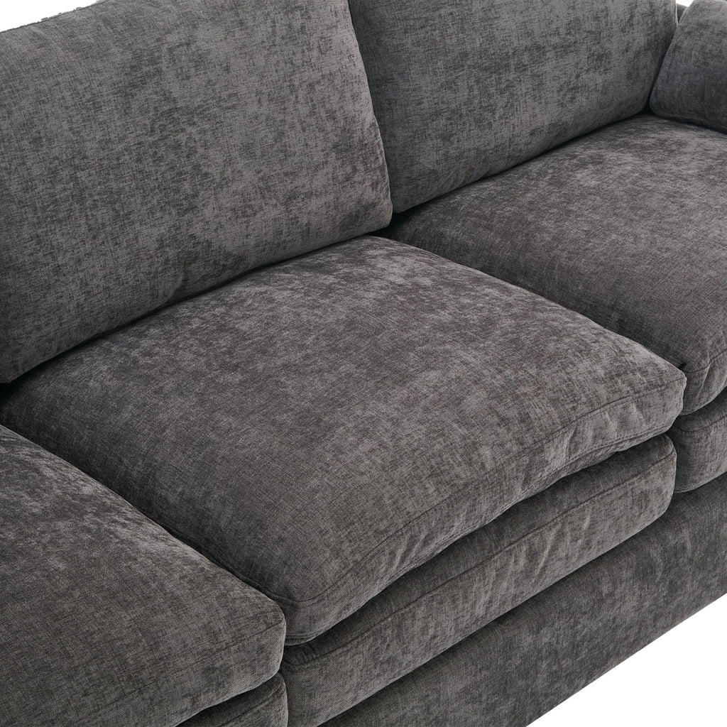 Cozy Upholstered Cushion Armchair