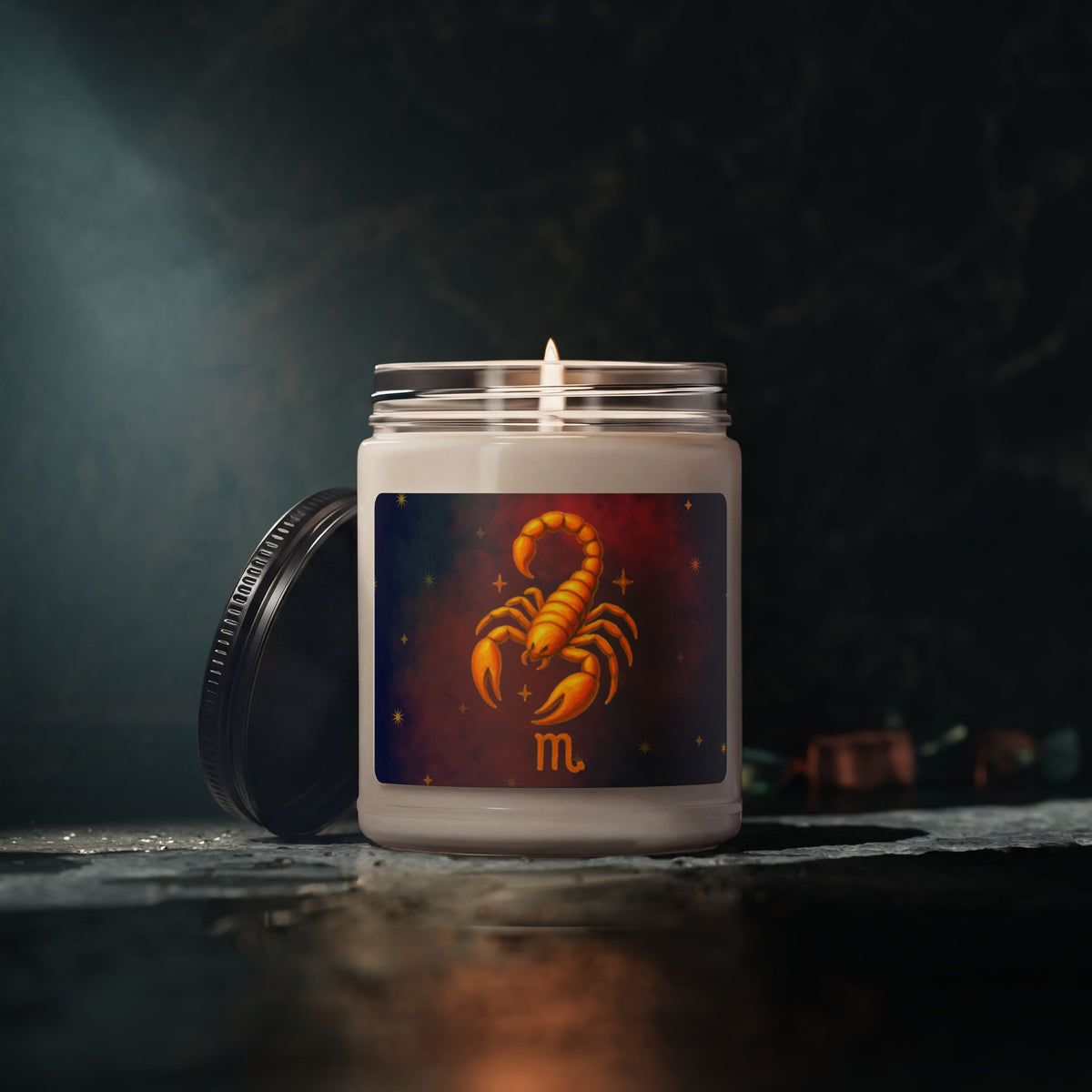 Scorpio Soy Candle – Intense & Loyal, 9 oz