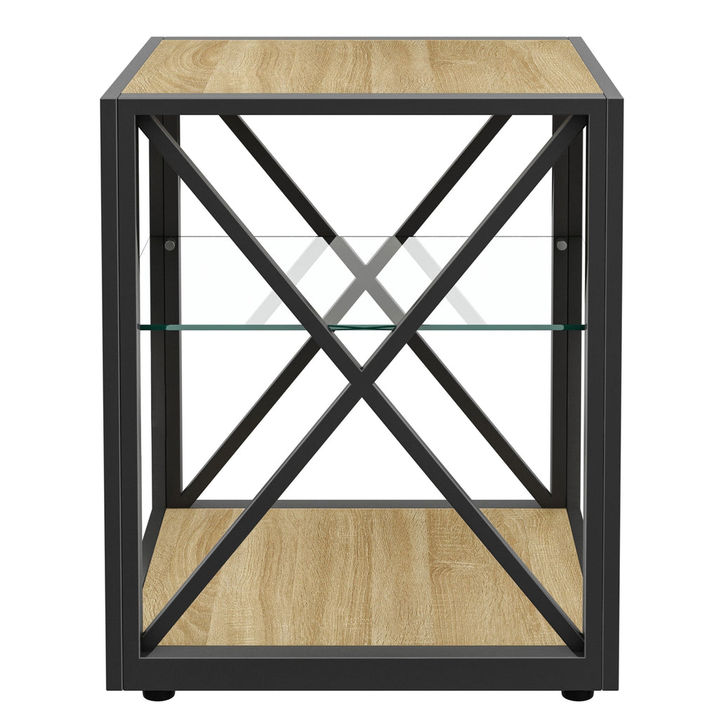 Modern End Table Nightstands-Set of 2