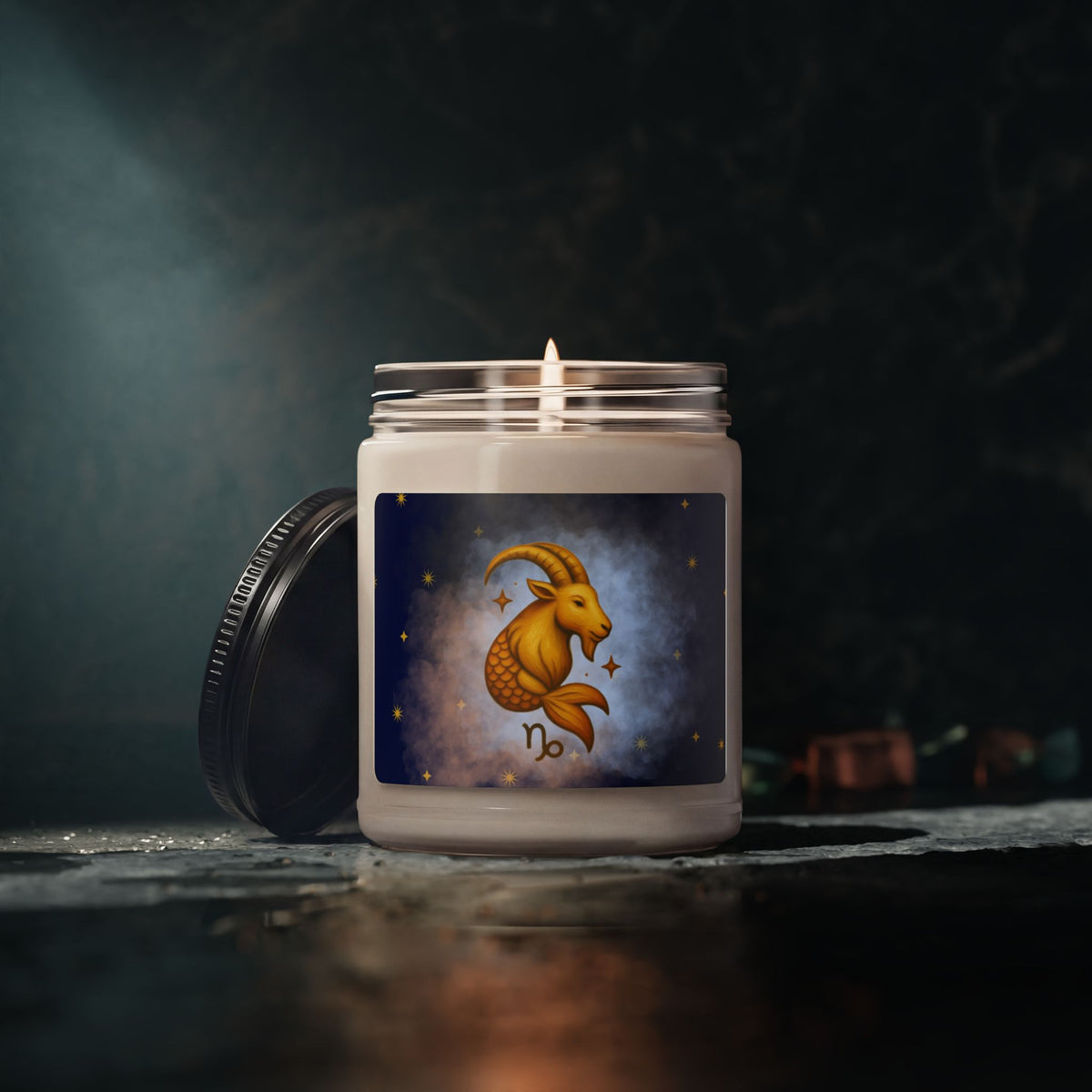 Capricorn Soy Candle – Hardworking & Structured, 9 oz