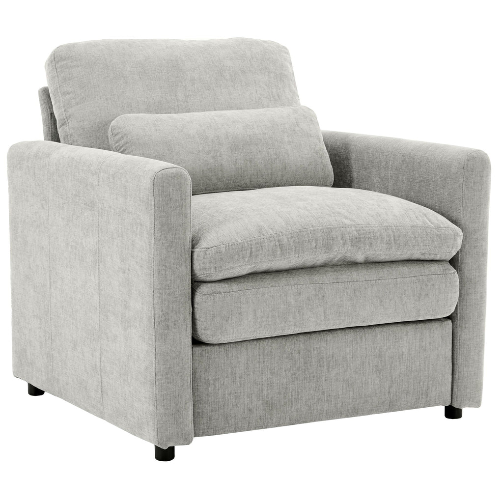Cozy Upholstered Cushion Armchair