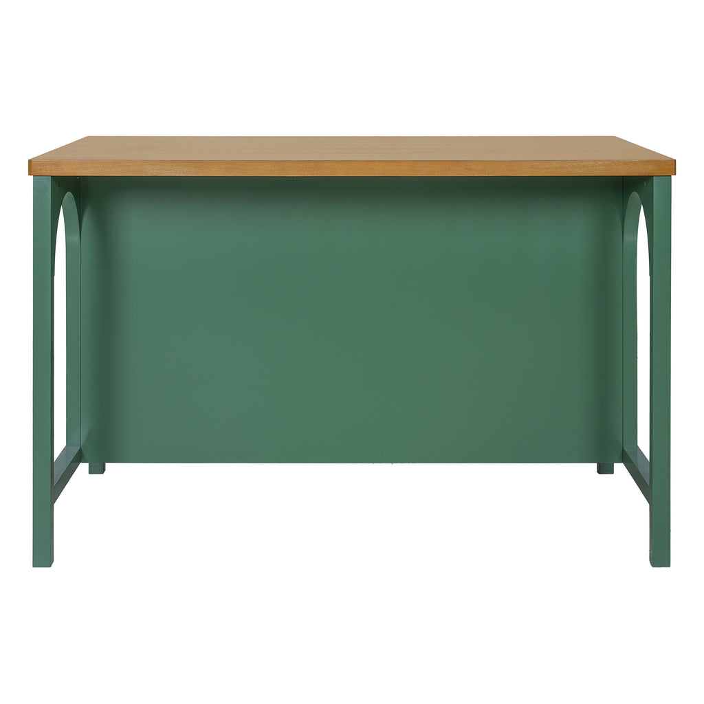 56" Open Storage Farmhouse Kitchen Island