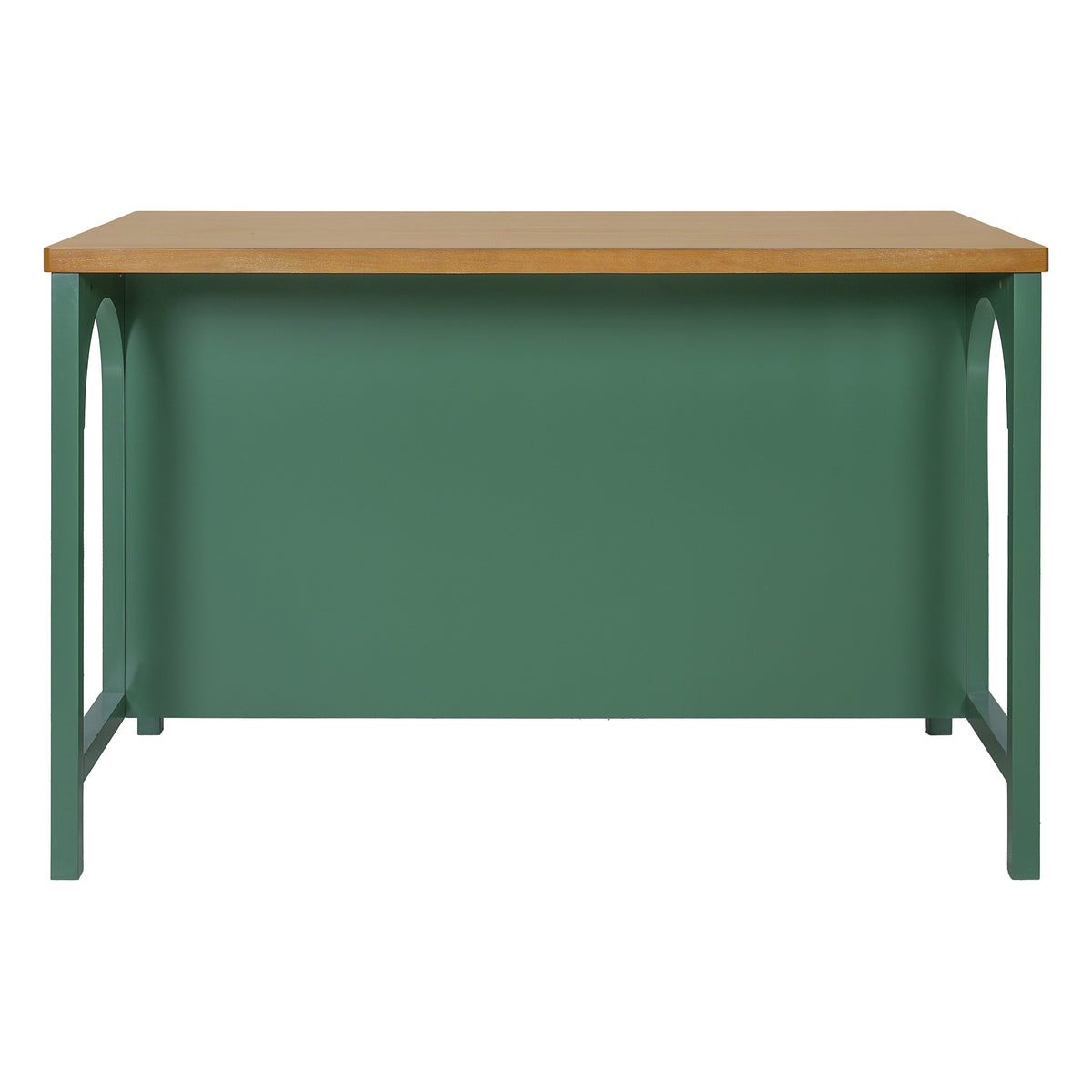 56" Open Storage Farmhouse Kitchen Island