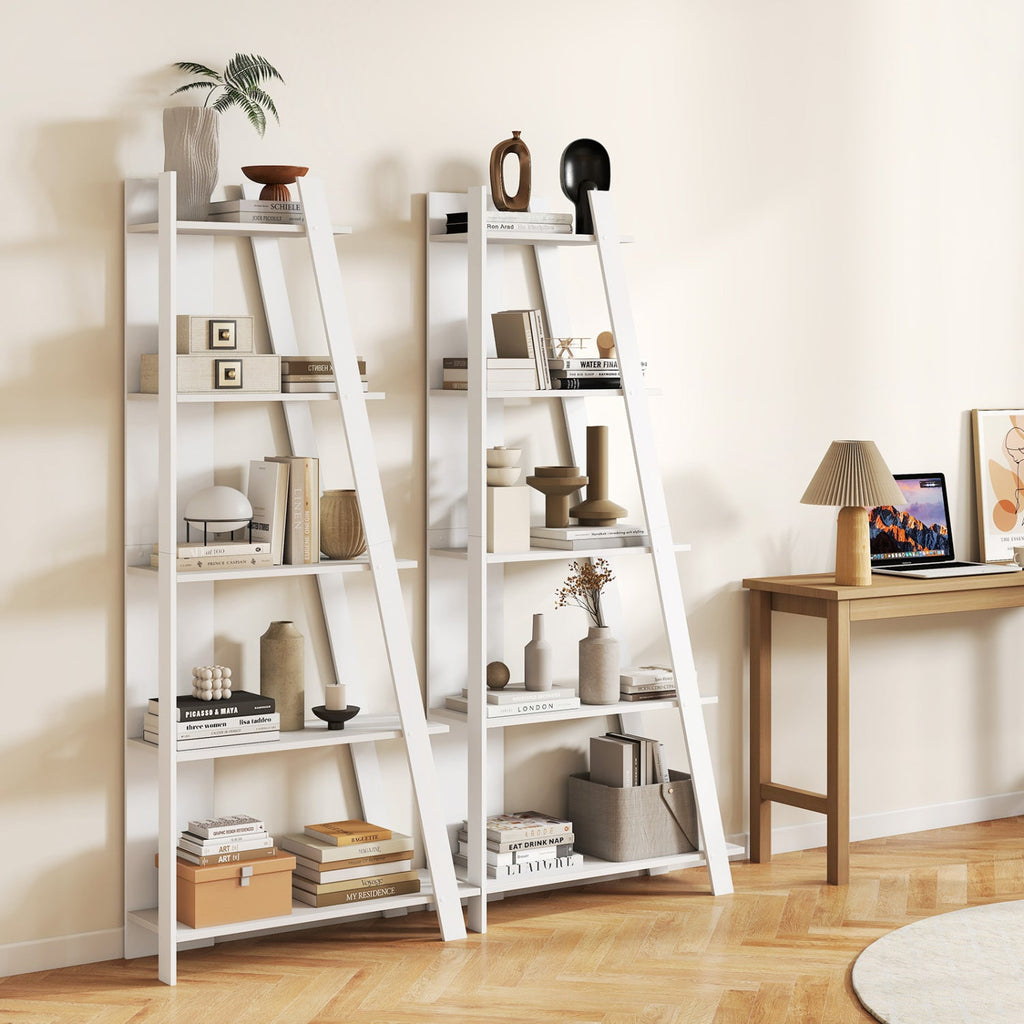 The Vertical 5-Tier Bookshelf, 79" Tall